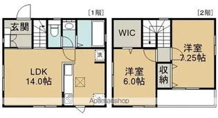 埼玉県川越市野田町2丁目【一戸建】の間取り