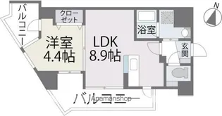 パセオ平尾【8階】の間取り