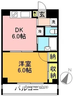 東京都杉並区浜田山3丁目【マンション】の間取り