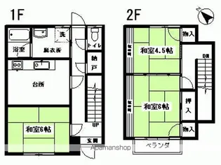 メゾンド桜台【5号室】の間取り