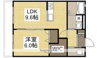 レトア垣ノ内【2階】の間取り