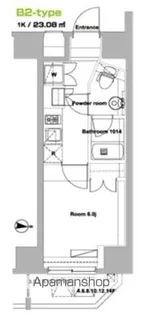 フォレシティ神田須田町【10階】の間取り