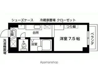 KDXレジデンス柏【6階】の間取り