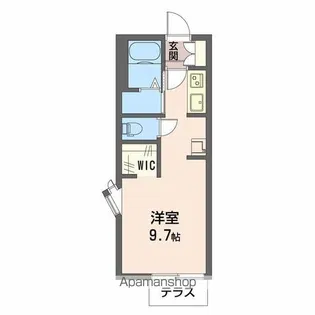 コトー葵【105号室】の間取り