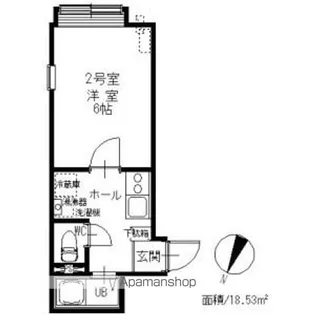 アップルハウス新札幌【1階】の間取り