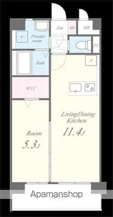ボスコ ボブ ビルディング【3階】の間取り