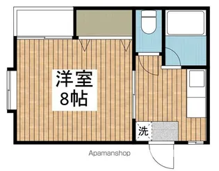 メリーハウス天神尾【1階】の間取り