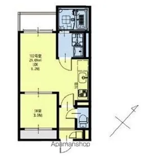 REGALEST NORTH【1階】の間取り