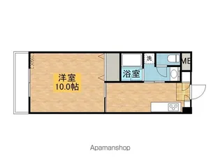 第1ジーオンビル【4階】の間取り