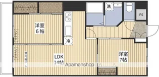桜井マンション【103号室】の間取り