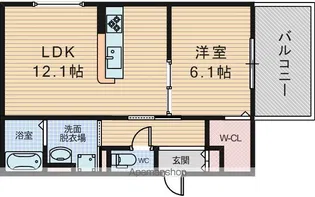 D−RESIDENCE服部寿町【3階】の間取り