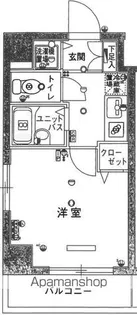 スカイコートヌーベル中村橋【2階】の間取り