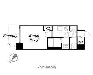 アドバンス名古屋シュテルン【9階】の間取り