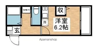リック六本松【2階】の間取り