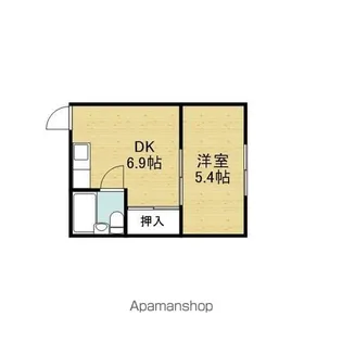 共立マンション【2階】の間取り