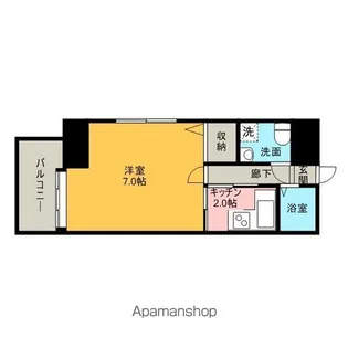 エステートモア平尾パージュ【11階】の間取り