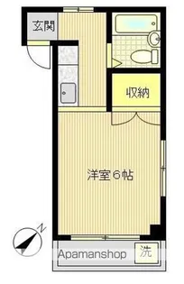 カーサデ藤原【201号室】の間取り