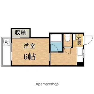 リート池田【506号室】の間取り