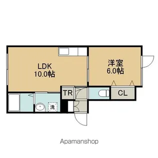 ロイヤルハイム拓勇西町B【103号室】の間取り
