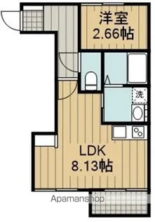 コンフォルタ小作【1階】の間取り