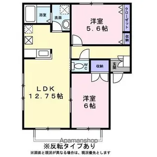 ジュノーII【1階】の間取り