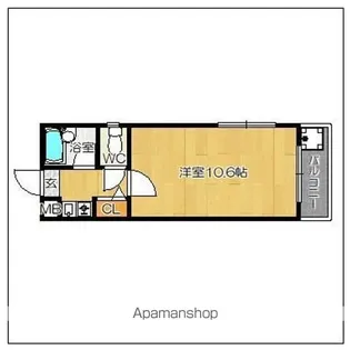 セ・レーブル平和【101号室】の間取り