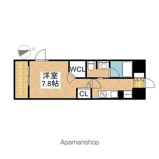 フレールコート東別院【2階】の間取り