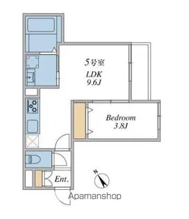ウィンドテラスみどり台【3階】の間取り