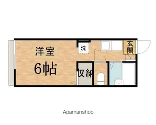 プラムハイツ【107号室】の間取り