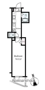 TRADIS NIPPORI S【6階】の間取り