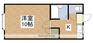 ラ・スールⅠ【103号室】の間取り