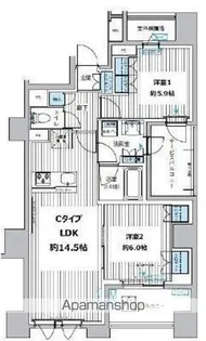 メゾン クロロ【3階】の間取り