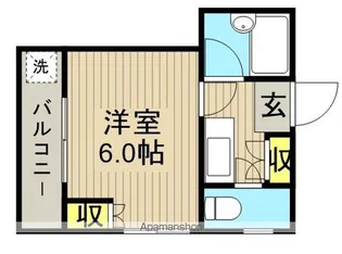 荻原マンション2【5階】の間取り