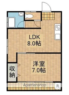 柴ビル【4階】の間取り