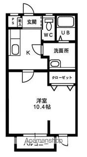 Mヒルズ【1階】の間取り