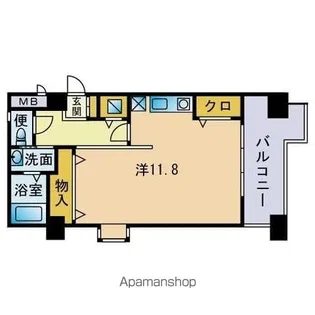 グランヴェール【5階】の間取り