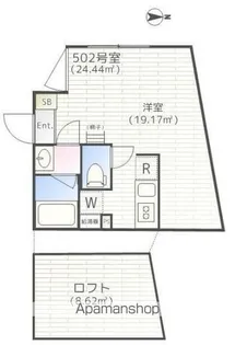 EMIREA【5階】の間取り