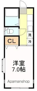 チェリーハウス【203号室】の間取り