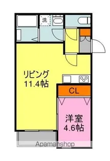MUGINO BASE【2階】の間取り