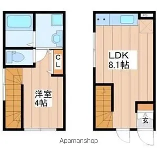 HAU’OLI【1階】の間取り