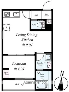 GRADUS八千代台Ⅳ【3階】の間取り