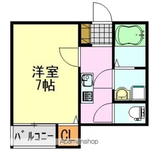 フェリス浜野町【1階】の間取り