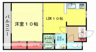 ドリームステージ西長住【2階】の間取り