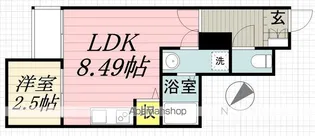 ソレヴィア二日市北Ⅰ【1階】の間取り