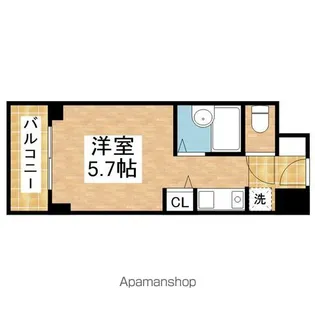 ディオケネス【207号室】の間取り