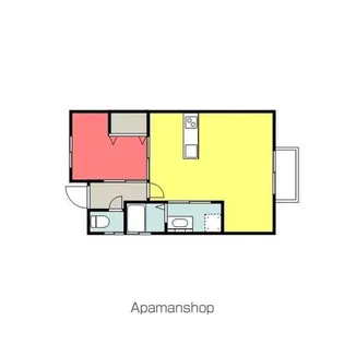 エムハウス【A号室】の間取り