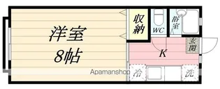 パレス植木R【203号室】の間取り