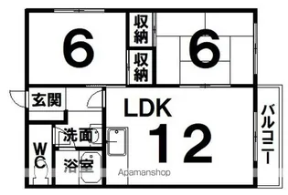 ハイム春香【202号室】の間取り