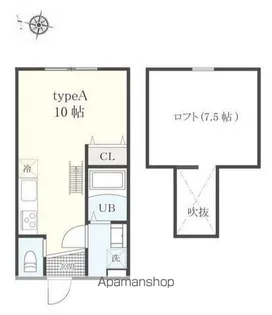 アーリーガーデン横濱山手Ⅱ【1階】の間取り