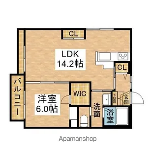 ミノリハイツC棟【203号室】の間取り